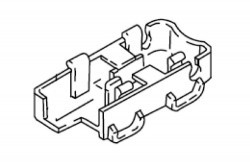 Крышка нижняя 12 pin разъёма